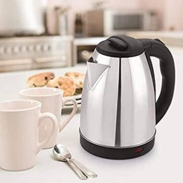 Premium Quality Stainless Steel Electric Kettle 2.0 Liter (silver)